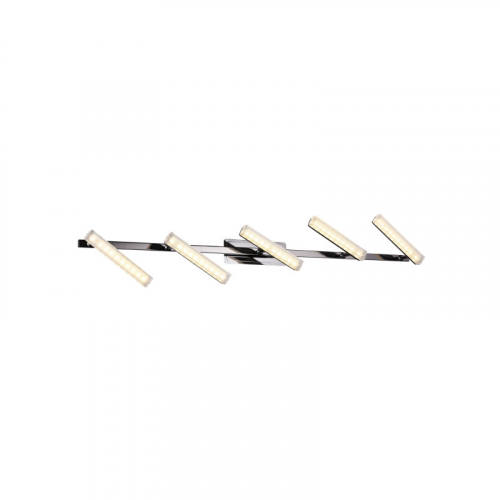 Бра IDLamp 406/5PF-Blackchrome