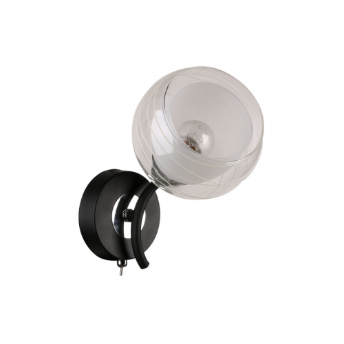 Бра IDLamp 845/1A-Blackchrome
