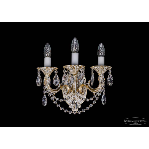 Бра Bohemia Ivele Crystal 1702B/3/175/C/GW