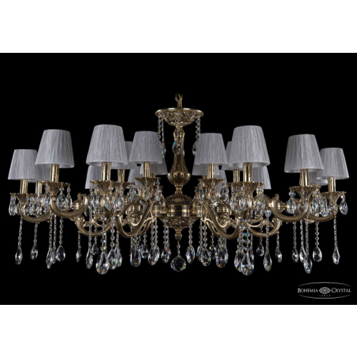 Подвесная люстра Bohemia Ivele Crystal 1703/18/320+210/A/GB/SH6