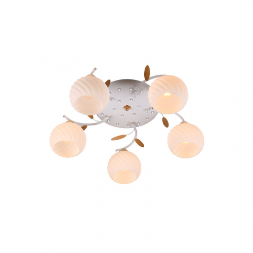 Накладная люстра IDLamp 821/5PF-LEDWhitegold