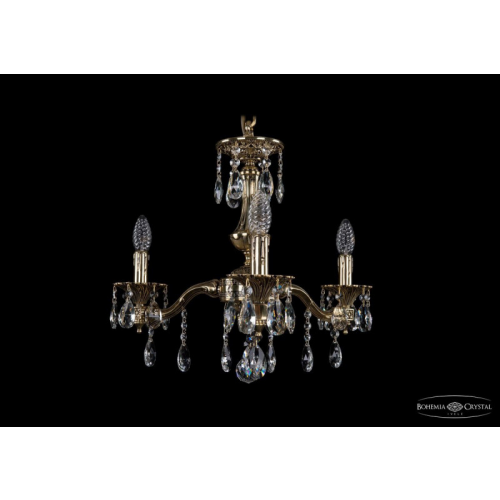 Подвесная люстра Bohemia Ivele Crystal 1710/3/160/A/GB