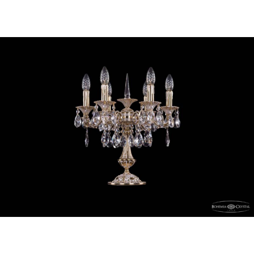 Настольная лампа Bohemia Ivele Crystal 1702L/6/CK125IV-45/A/GW