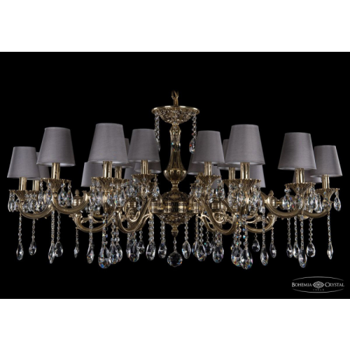 Подвесная люстра Bohemia Ivele Crystal 1703/18/320+210/A/GB/SH24