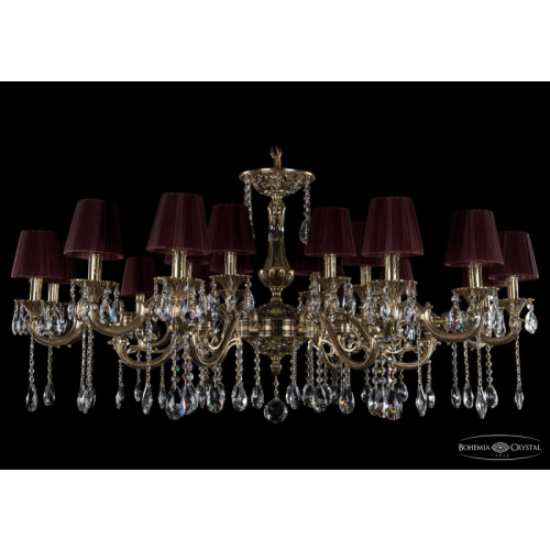 Подвесная люстра Bohemia Ivele Crystal 1703/18/320+210/A/GB/SH9