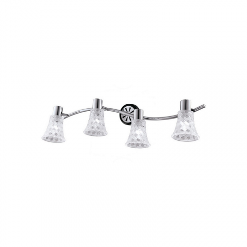 Бра IDLamp 363/4B-Blackchrome