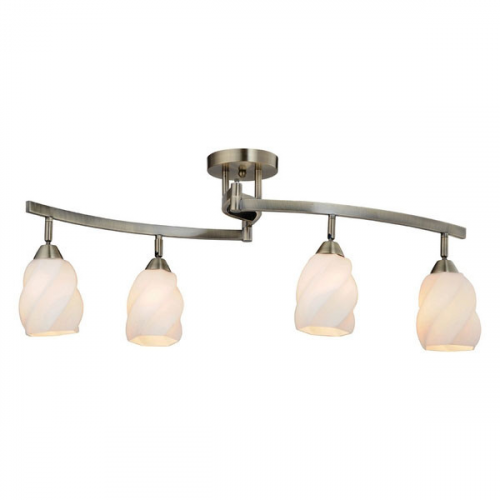 Люстра на штанге IDLamp 869/4PF-Oldbronze