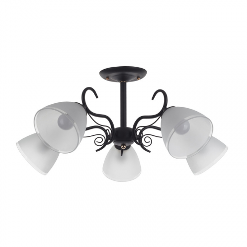 Люстра на штанге IDLamp 277/5PF-Black