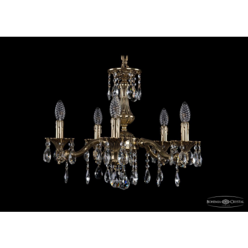 Подвесная люстра Bohemia Ivele Crystal 1710/5/160/A/GB