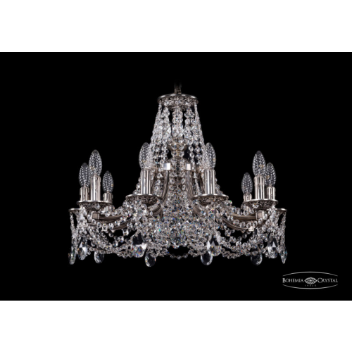 Подвесная люстра Bohemia Ivele Crystal 1771/10/190/C/NB