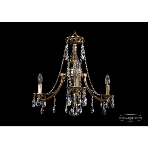 Подвесная люстра Bohemia Ivele Crystal 1771/3/190/A/GB