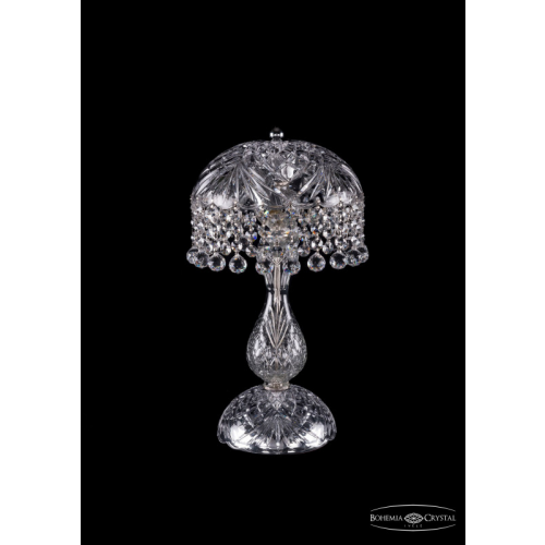 Настольная лампа Bohemia Ivele Crystal 5011/22-42/Ni/Balls