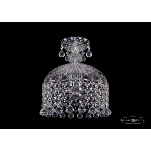 Подвесной светильник Bohemia Ivele Crystal 7715/22/1/Ni/Balls
