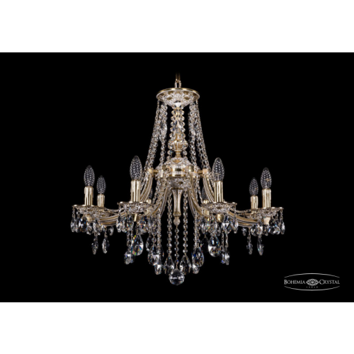 Подвесная люстра Bohemia Ivele Crystal 1771/8/220/B/GW