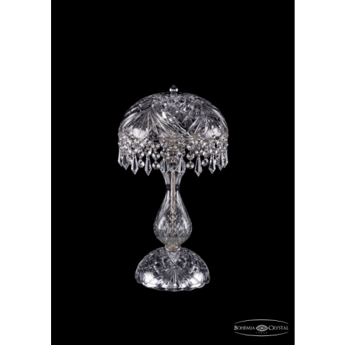 Настольная лампа Bohemia Ivele Crystal 5011/22-42/Ni/Drops