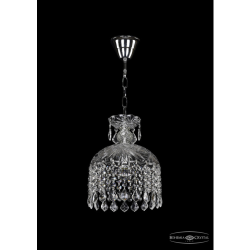 Подвесной светильник Bohemia Ivele Crystal 7715/22/1/Ni/Leafs