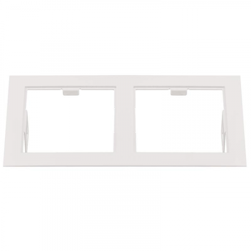 214526 Рамка DOMINO Double QUADRO MR16 БЕЛЫЙ, шт Lightstar 214526