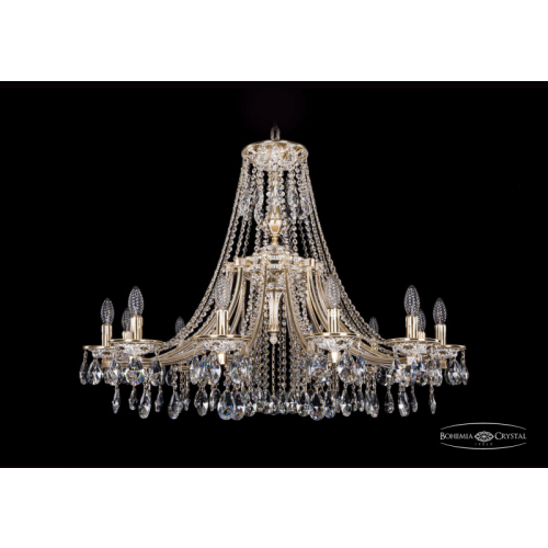 Подвесная люстра Bohemia Ivele Crystal 1771/12/340/A/GW