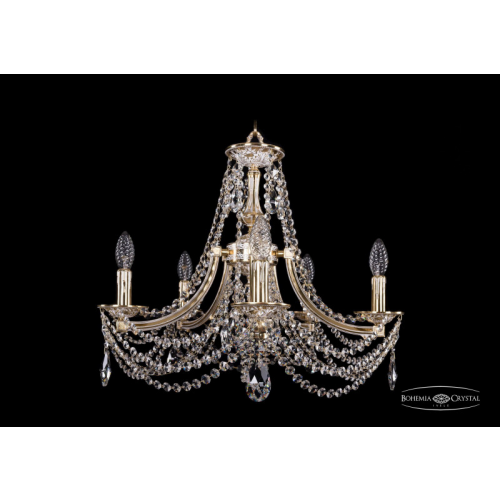 Подвесная люстра Bohemia Ivele Crystal 1771/5/190/C/GW