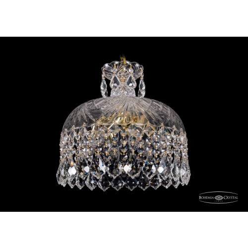 Подвесной светильник Bohemia Ivele Crystal 7715/35/G/Leafs
