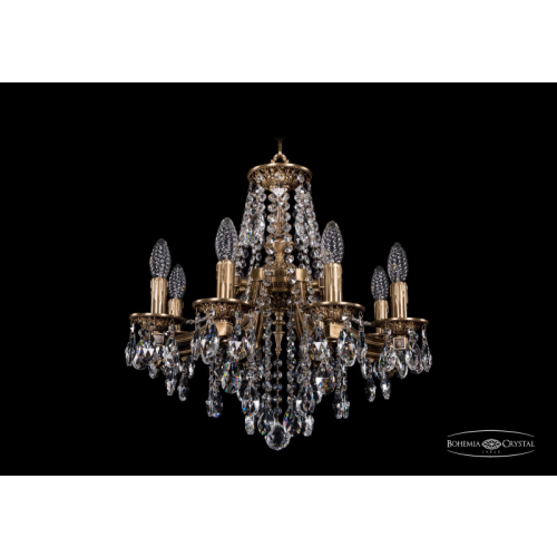 Подвесная люстра Bohemia Ivele Crystal 1771/8/150/B/FP