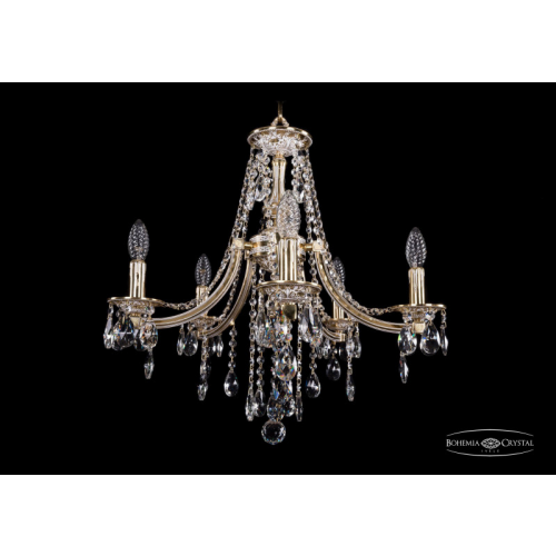 Подвесная люстра Bohemia Ivele Crystal 1771/5/190/B/GW