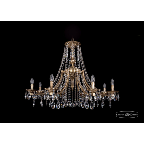Подвесная люстра Bohemia Ivele Crystal 1771/8/340/A/FP