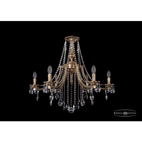 Подвесная люстра Bohemia Ivele Crystal 1771/6/270/B/FP