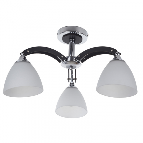 Люстра на штанге IDLamp 287/3PF-Blackchrome