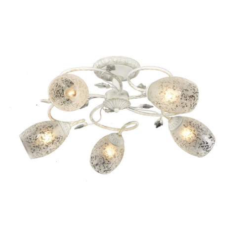 Люстра на штанге IDLamp 874/5PF-Whitepatina