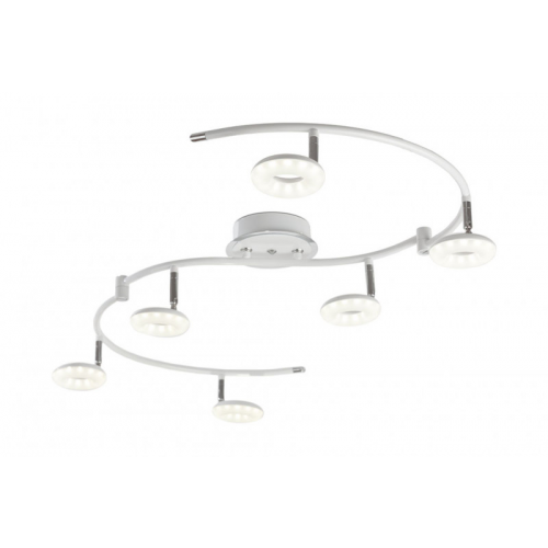 Накладной светильник IDLamp 390/6PF-LEDWhitechrome