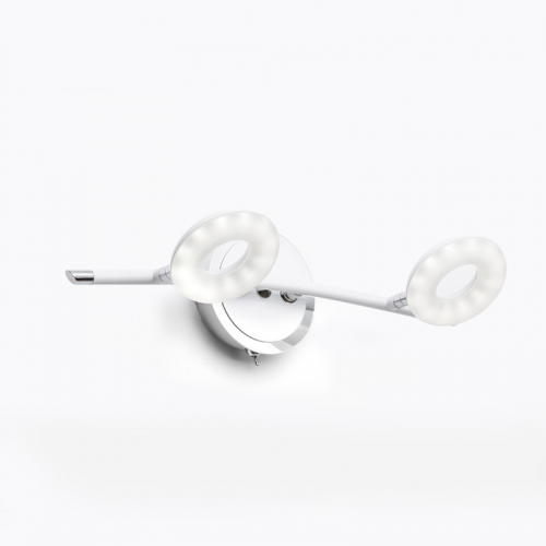 Бра IDLamp 390/2A-LEDWhitechrome
