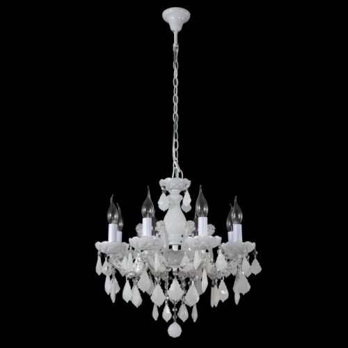 Подвесная люстра Crystal Lux INES SP8 WHITE