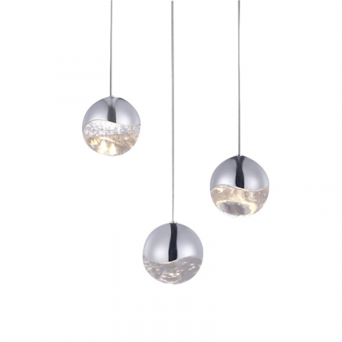 Подвесной светильник DeLight Collection SD3301-3U nickel