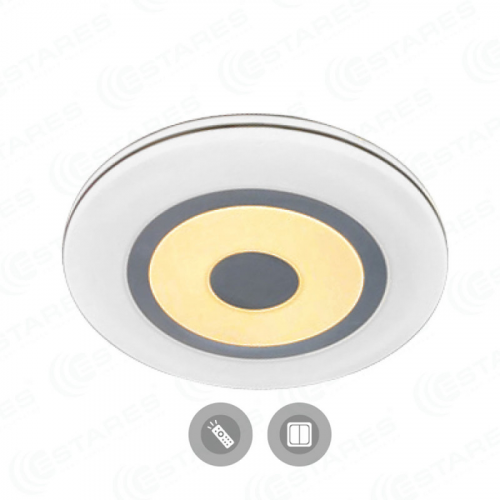 Накладной светильник ESTARES QUADRON DOUBLE 72W R-550-WHITE