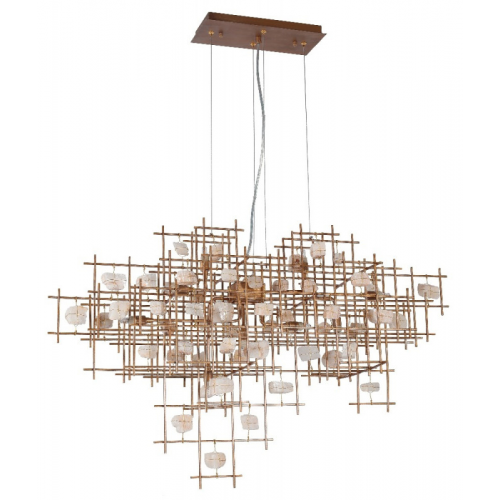 Подвесная люстра Crystal Lux DIEGO SP9 L1000 GOLD