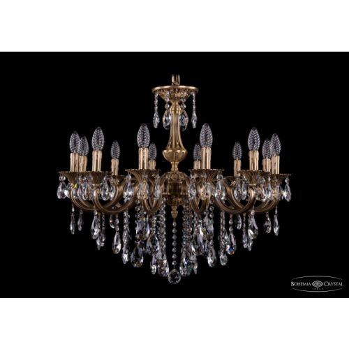 Подвесная люстра Bohemia Ivele Crystal 1702/12/250/B/FP