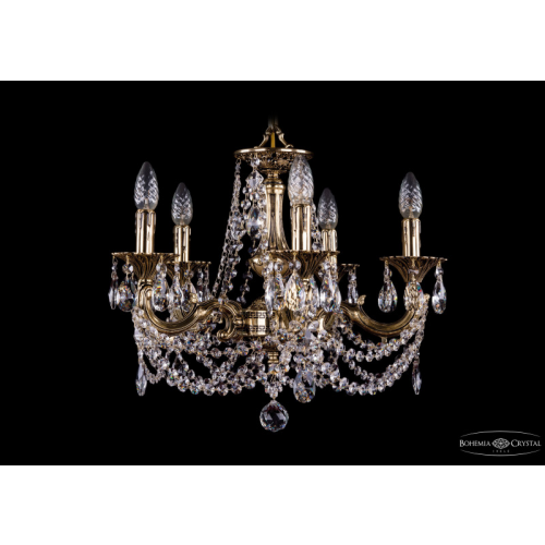 Подвесная люстра Bohemia Ivele Crystal 1702/5/175/C/GB