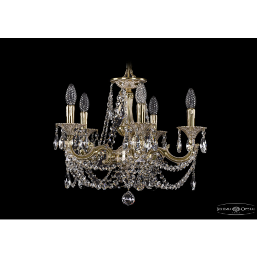 Подвесная люстра Bohemia Ivele Crystal 1702/5/175/C/GI