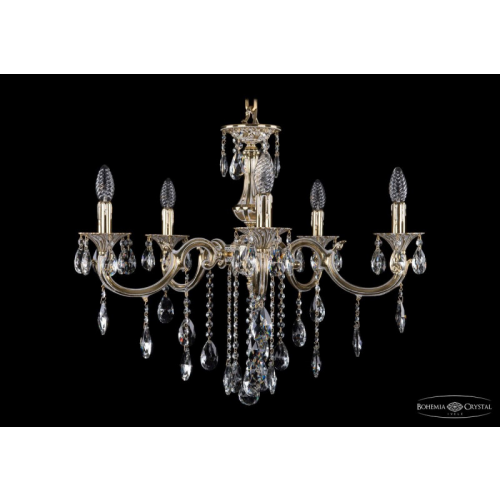 Подвесная люстра Bohemia Ivele Crystal 1702/5/250/B/GW