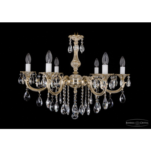 Подвесная люстра Bohemia Ivele Crystal 1702/6/250/B/GW