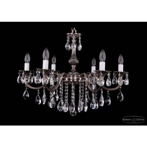 Подвесная люстра Bohemia Ivele Crystal 1702/6/250/B/NB