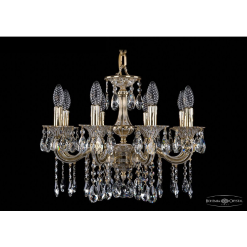 Подвесная люстра Bohemia Ivele Crystal 1702/8/175/A/GW