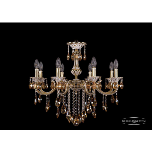 Подвесная люстра Bohemia Ivele Crystal 1702/8/250/B/GW/K721