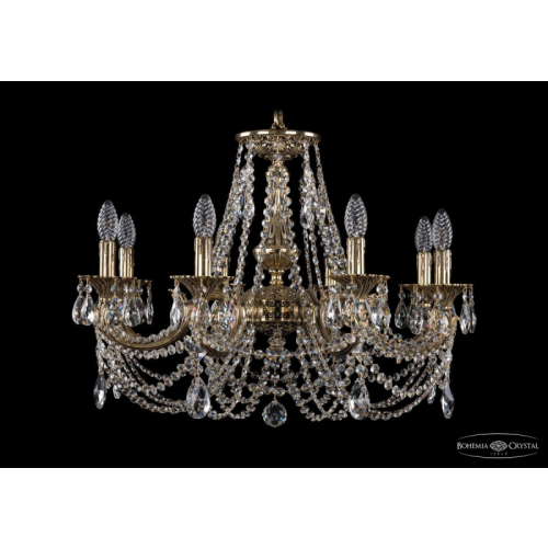 Подвесная люстра Bohemia Ivele Crystal 1702/8/250/C/GB
