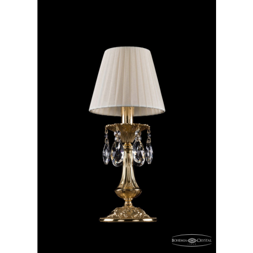 Настольная лампа Bohemia Ivele Crystal 1702L/1-30/G/SH3-160