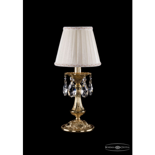 Настольная лампа Bohemia Ivele Crystal 1702L/1-30/G/SH3A-160