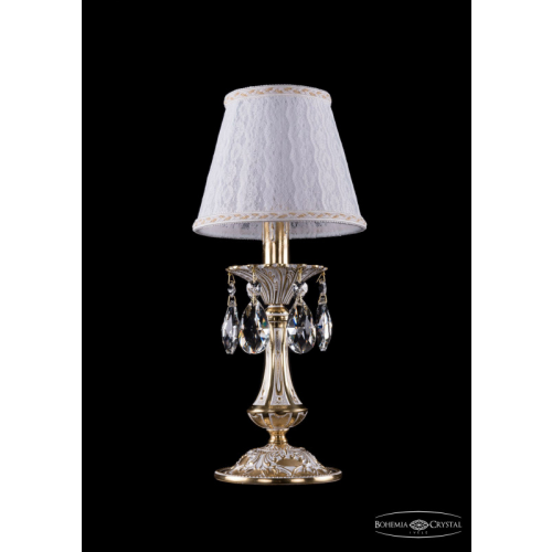 Настольная лампа Bohemia Ivele Crystal 1702L/1-30/GW/SH13A-160