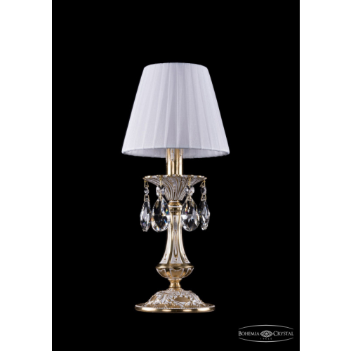 Настольная лампа Bohemia Ivele Crystal 1702L/1-30/GW/SH2-160