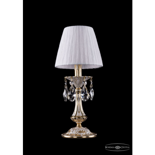 Настольная лампа Bohemia Ivele Crystal 1702L/1-30/GW/SH32-160